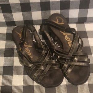 Skechers Black Sandals, size 7.5